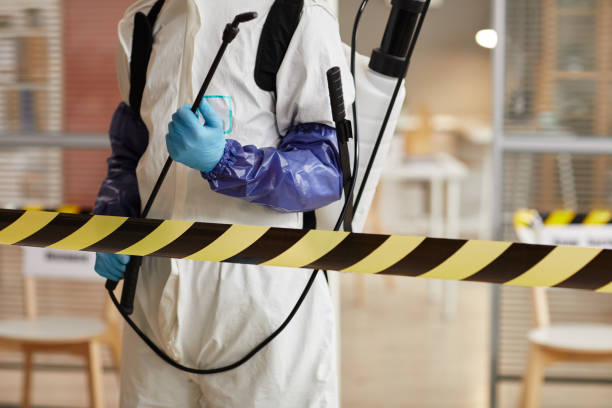 Professional Biohazard Cleanup technician working in Lula, GA